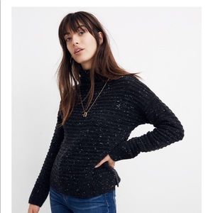 MADEWELL Donegal Mockneck Sweater Sz XXS NWT